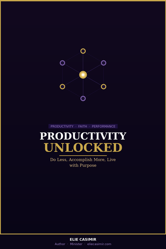 Productivity Unlocked: Do Less, Accomplish More, Live with Purpose