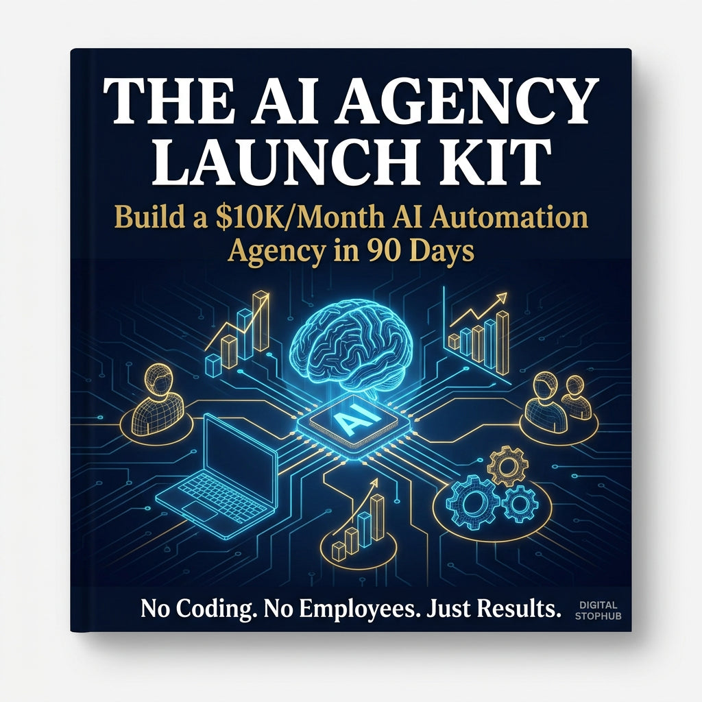 The AI Agency Launch Kit - Build a $10K/Month AI Automation Agency in 90 Days