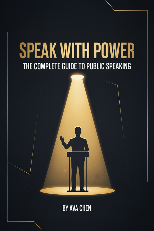 Speak with Power: The Complete Guide to Public Speaking cover image