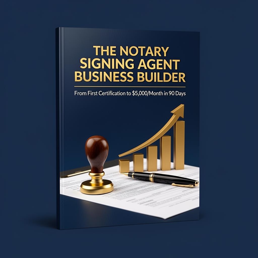 The Notary Signing Agent Business Builder cover