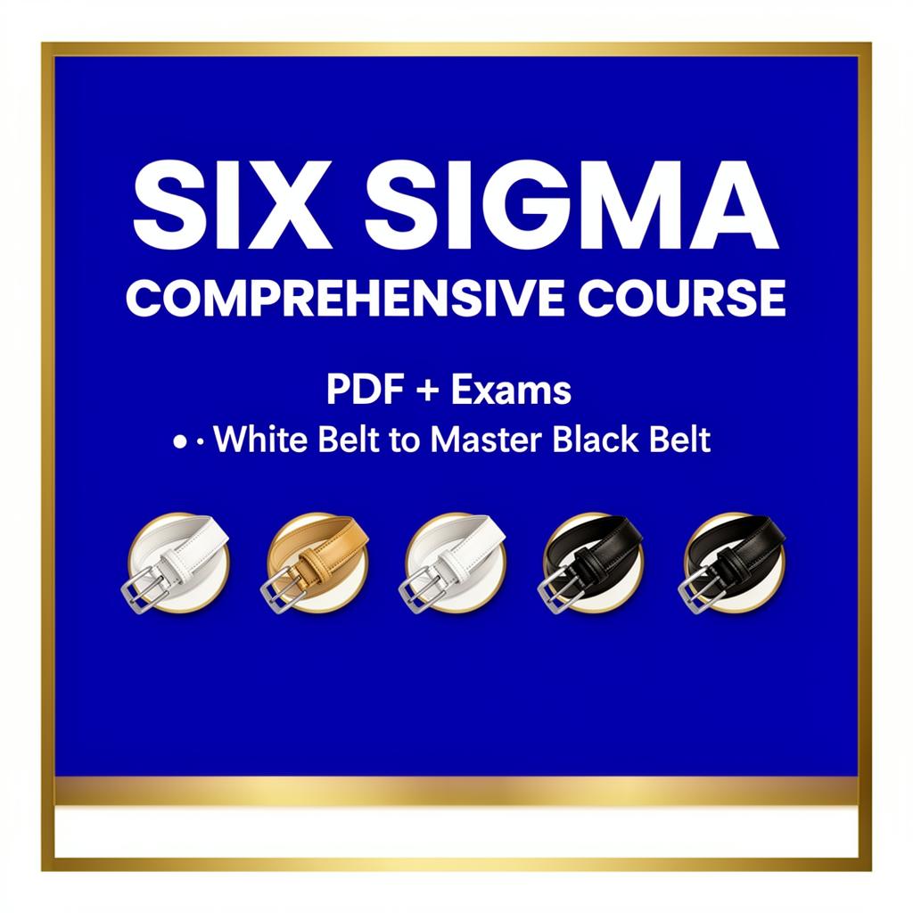 Six Sigma Comprehensive Course cover